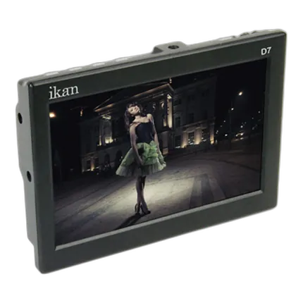 Used ikan D7 7 3G-SDI/HDMI LCD Field Monitor w/ Sony L Batt Plate - Good