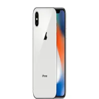 Used Apple iPhone X 256GB Silver (Unlocked) 0