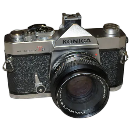 Used Konica Autoreflex T3 35mm SLR Body Only - Good