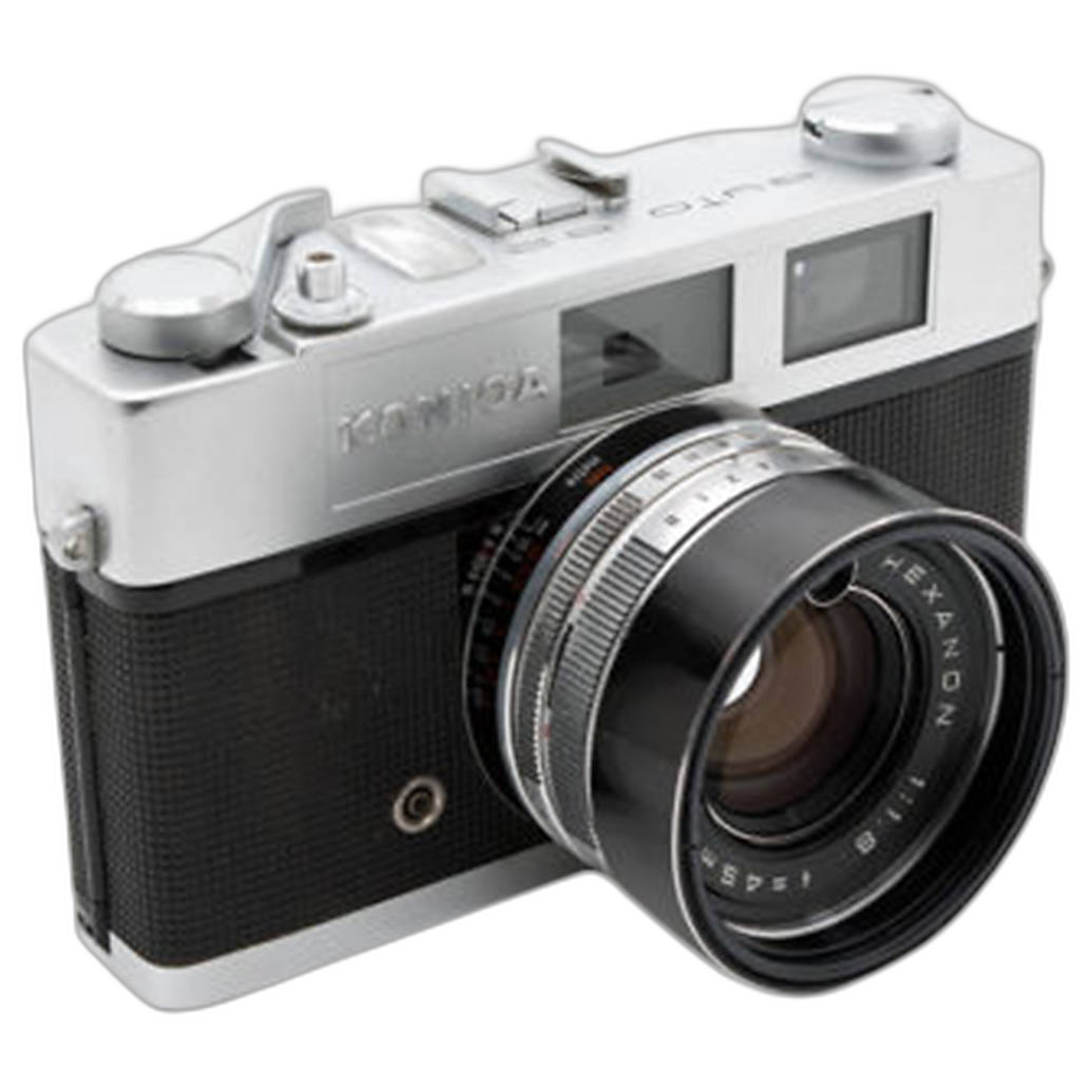 Used Konica Auto S2 35mm Point and Shoot - Good