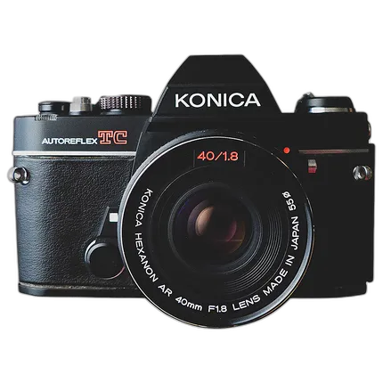 Used Konica Autoreflex TC 35mm SLR With 40mm f/1.8 Lens - Good