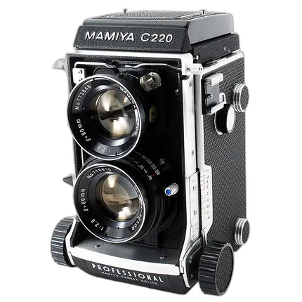 Used Mamiya C220 TLR with 80mm F/2.8 - Good