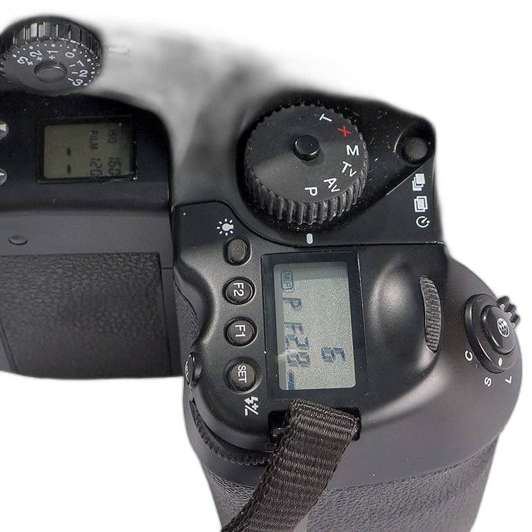 Used Mamiya 645AFD angle view