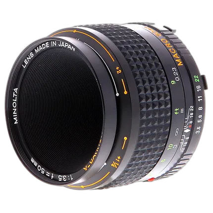 Used Minolta MD 50mm f/3.5 Macro - Good