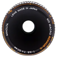 Used Minolta MD 50mm f/3.5 Macro - Good 7