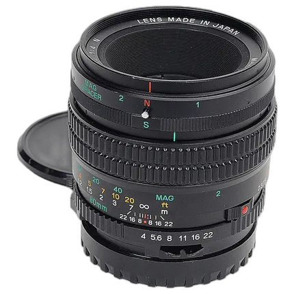 Used Mamiya Sekor-C 80mm f/4 Macro w/ Mag Spacer for 645 - Good