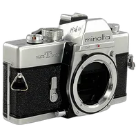 Used Minolta SRT 201 w/ Rokinon 28mm f/2.8 - Good 2