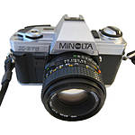 Used Minolta X-370 SLR w/ 50mm f/1.7 - Good