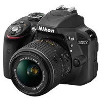 Used Nikon D3300 w/ 18-55mm VR (Black) - Good 1