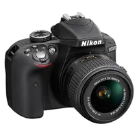 Used Nikon D3300 w/ 18-55mm VR (Black) - Good 2