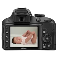 Used Nikon D3300 w/ 18-55mm VR (Black) - Good 4