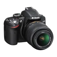 Used Nikon D3200 w/ 18-55mm VR (Black) - Good 3