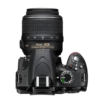 Used Nikon D3200 w/ 18-55mm VR (Black) - Good 4
