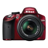 Used Nikon D3200 Body Only (Red) - Good 1