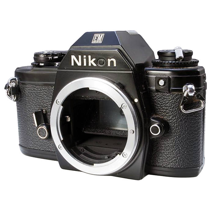 Used Nikon EM 35mm SLR Body Only Good Used Film Cameras Nikon at