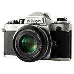 Used Nikon FE2 35mm SLR w/ 50mm f/1.8 (Silver) - Good