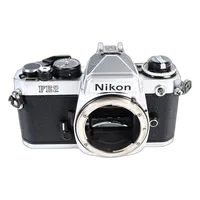 Used Nikon FE2 35mm Film SLR Body Only (Silver) - Good 0