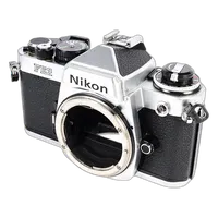 Used Nikon FE2 35mm Film SLR Body Only (Silver) - Good 4