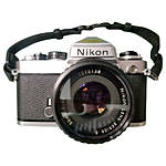 Used Nikon FE 35mm SLR w/ 50mm F/1.8 Series E (Chrome)- Good