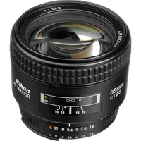 Used Nikon 85mm f/1.8D AF - Good 0