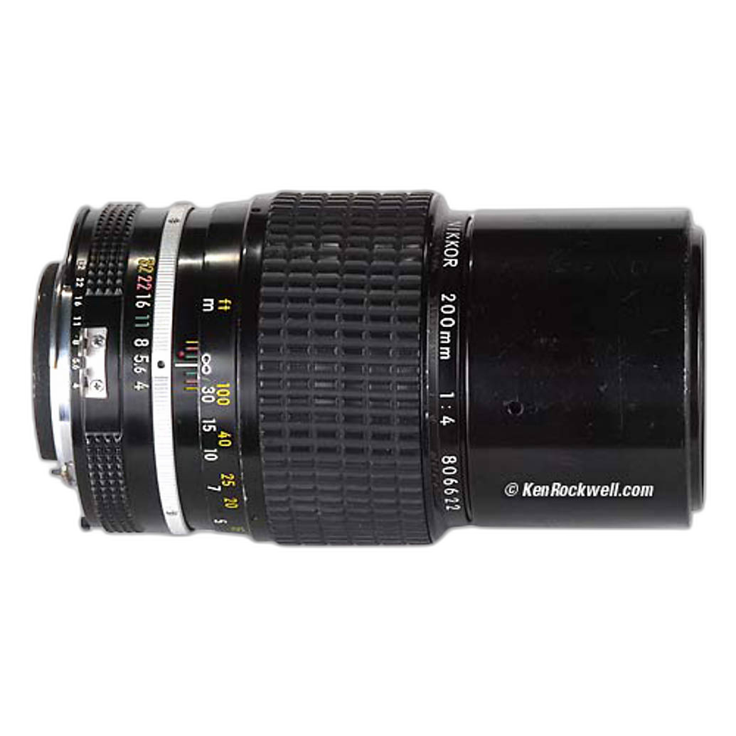 Used Nikon 200mm f/4 Ai - Good