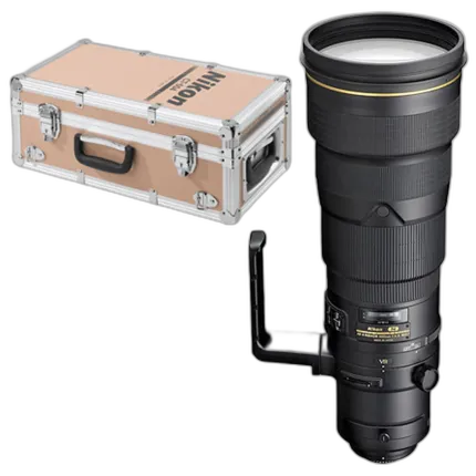 Used Nikon AF-S 500mm f/4 G VR w/ CT-504 Case - Good