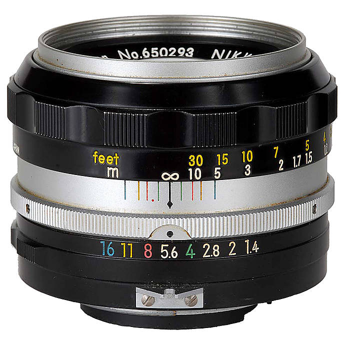 nikon 50mm 1.4 lens used