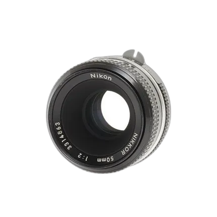 Used Nikon Nikkor 50mm f/2 NON AI Late Lens - Good