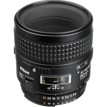 Used Nikon 60MM F/2.8D Micro Lens - Good