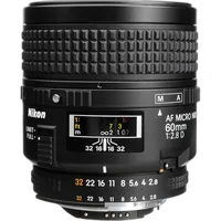 Used Nikon 60MM F/2.8D Micro Lens - Good 1
