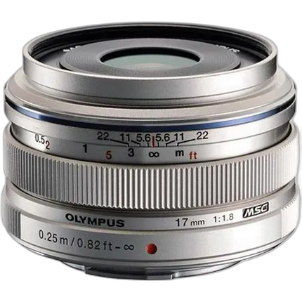 Used Olympus M Zuiko Digital 17mm f2.8 (Silver) - Good