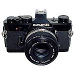Used Olympus OM-1 w/ 50mm f/1.8 35mm SLR - Good