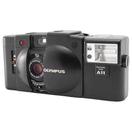 Used Olympus XA2 35mm Film Camera With A11 Flash - Good