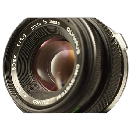Used Olympus OM 50mm f/1.8 - Good