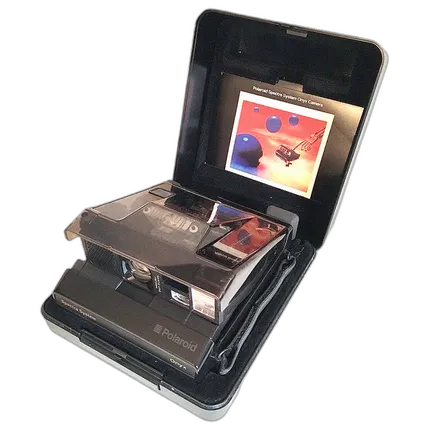 Used Polaroid Spectra Onyx Edition w/ Case - Good