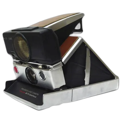 Used Polaroid SX-70 Sonar Black - Good