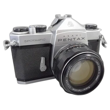 Used Spotmatic SP 35mm SLR w/ 50mm F/1.4 - Good