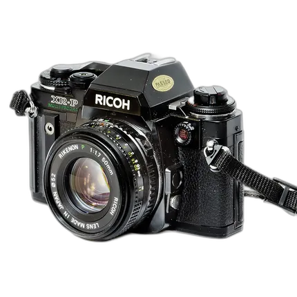 Used Ricoh XR-P 35mm SLR w/ 50mm f/2 Lens - Good