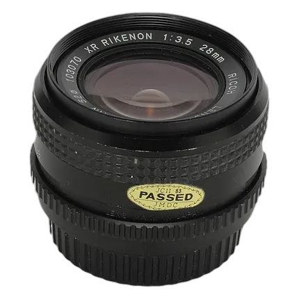 Used Ricoh 28mm f/3.5 XR Rikenon - Good