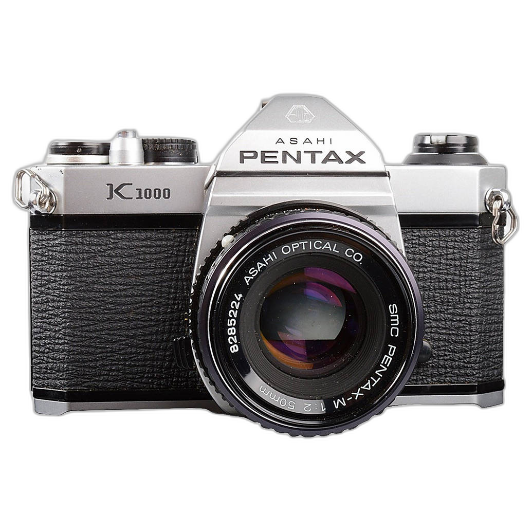 Used Pentax K1000 with 55mm f/1.8