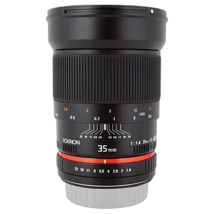 Used Rokinon 35mm f/1.4 AS UMC for Nikon F - Good