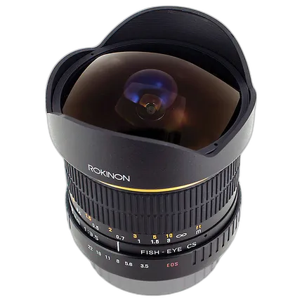 Used Rokinon 8mm f/3.5 Fish Eye for Canon EF - Good