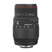 Used Sigma 70-300MM F/4-5.6 D APO Macro for Nikon F - Excellent 1