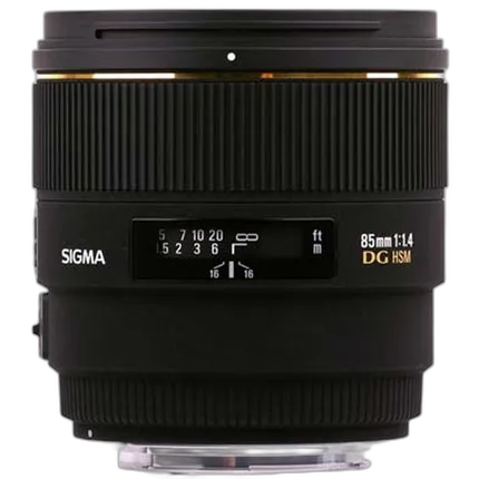 Used Sigma 85mm f/1.4 EX DG HSM Lens for Canon EF - Good