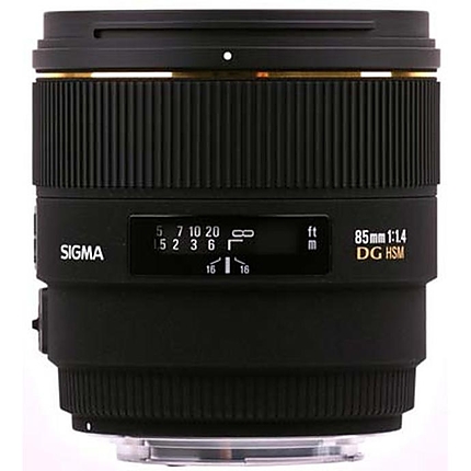 Used Sigma 85mm f/1.4 EX DG HSM for Nikon F - Good