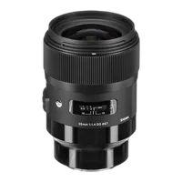 Used Sigma 35mm f/1.4 DG HSM Art Lens for Sony E - Good 0