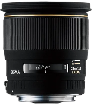 Used Sigma 28mm f/1.8 EX DG for Canon EF - Good