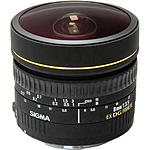 Used Sigma EX DG Circular 8mm f/3.5 Fisheye Lens for Canon EF - Good