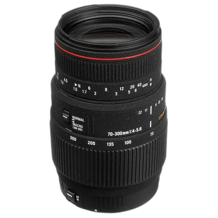 Used Sigma 70-300MM F/4-5.6 APO DG for Canon EF - Good