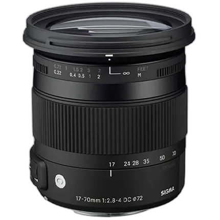 Used Sigma DC Macro (OS) HSM 17-70mm f/2.8-4 Standard Lens for Nikon - Good